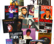 Lot d'une centaine de disques 45 tours a