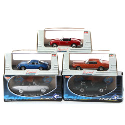 Lot de 5 voitures 1/43 dont Mercury, For