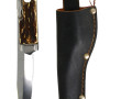 Couteau de chasse pliant manche bois de 