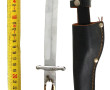 Couteau de chasse pliant manche bois de 