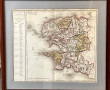 DEPARTEMENT DU FINISTERE - Carte ancienn