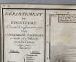 DEPARTEMENT DU FINISTERE - Carte ancienn