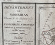 DEPARTEMENT DU MORBIHAN - Carte ancienne