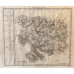 DEPARTEMENT DU MORBIHAN - Carte ancienne