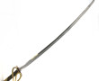 Sabre de cavalerie lame courbe 92 cm env