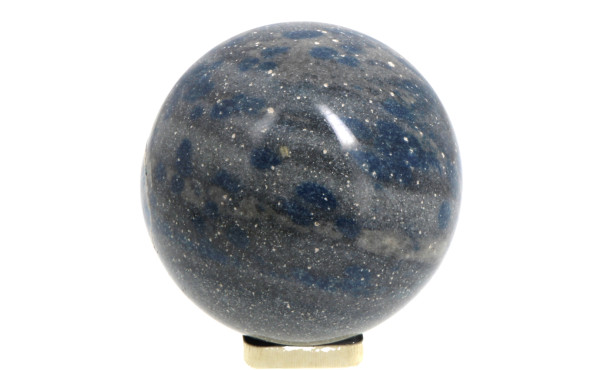 Sphère en aventurine bleue polie présent