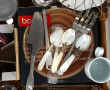 BODUM - 3 bols en verre avec supports en