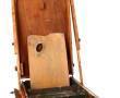 Sellette d'atelier d'artiste en bois, tr