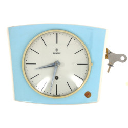 JUNGHANS Années 50/60 - Pendule en faïen