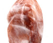 Forme libre en quartz hématoïde poli tra