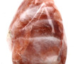 Forme libre en quartz hématoïde poli tra