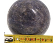 Sphère en lépidolite polie dans les tons