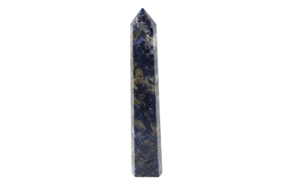 Obélique en soldalite polie matrice bleu