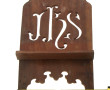 Porte Bible pliant monogramme ajouré JHS