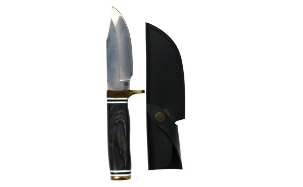 Couteau de chasse, sans marque, avec étu