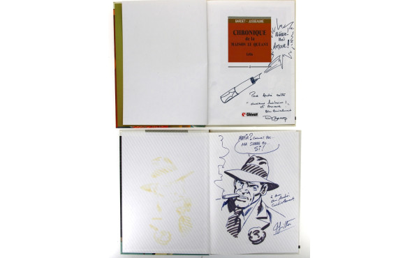 MITTON - BARDET - 2 albums avec dessins 