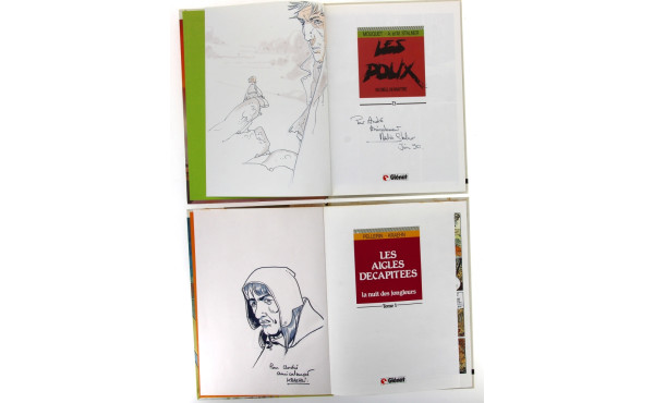 KRAEHN - STALNER - 2 albums avec dessins