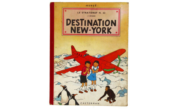 HERGE - JO, ZETTE et JOCKO "Destination 