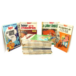 ASTERIX - lot de BD en l'état toutes épo