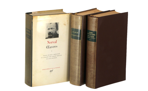 PLEIADE - 3 volumes: NERVAL "Œuvres", MA