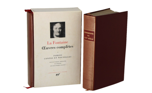 PLEIADE - 2 volumes: LA FONTAINE "Œuvres