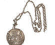 Belle médaille en argent "1737", montée 