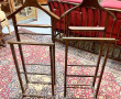 Deux valets de chambre , H152 et H97 cm