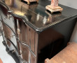 Commode laquée noire façade arbalète, tr