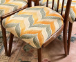 Suite de 4 chaises dossier barreaux