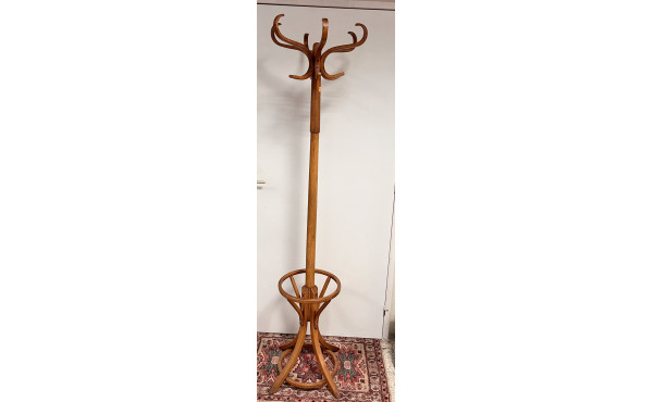 Perroquet en bois clair
