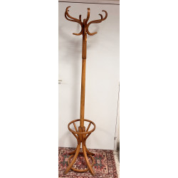 Perroquet en bois clair
