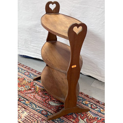 Petite table à 3 niveaux en bois fruitie