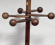 Porte-manteaux scandinave en bois exotiq