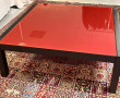 Table basse de salon, moderne, en verre 