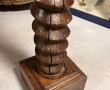 Sellette en bois en forme de vis, H 111 