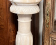 Sellette en albâtre, H100 x diam 24,5 cm