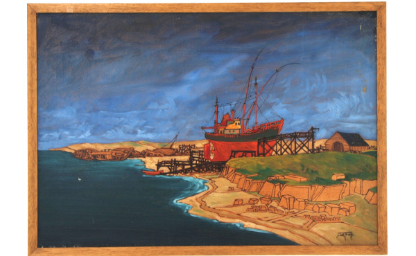 Jacques CORTELLARI (1942-2002) "Chantier