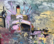 BONPRE (Xxème) "Cargos dans le port", hu