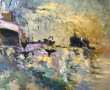 BONPRE (Xxème) "Cargos dans le port", hu