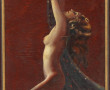 Marzio CHERUBINI (XIXè-XXè) "La nuit", h