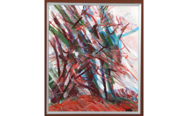 Jean LE MERDY (1928-2015) "Paysage", hui