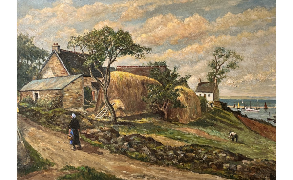 Pierre Victor CRETIN (?-1957) "Ferme des