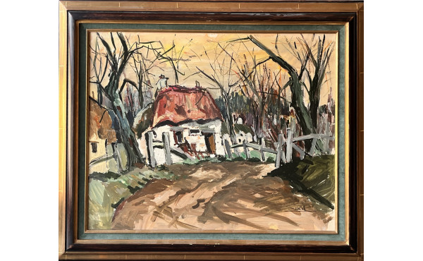 Fernand HEINTZ (1909-1988) "Campagne nor