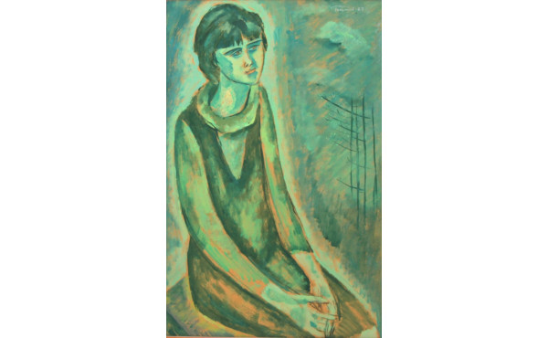 Guennadi GLAKHTEEV (Né en 1939) "Portrai