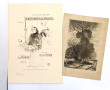 LOT - Carton à dessins garni de gravures