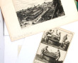 LOT - Carton à dessins garni de gravures