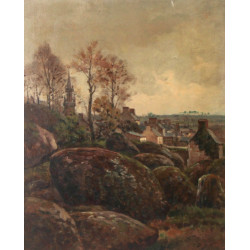 François-Marie PLATEAU (1845-1932) "Vill