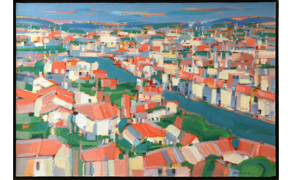 Jacques BRENNER (1936-2023) "Paysage du 