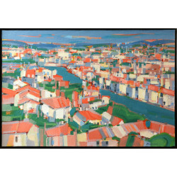 Jacques BRENNER (1936-2023) "Paysage du 