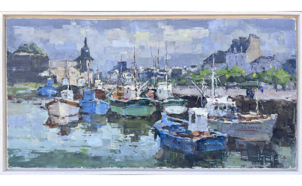 Jean-Louis LE TOULLEC (1908-1999) "Marin